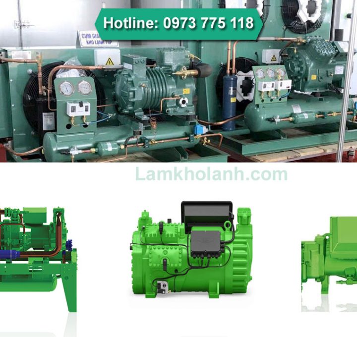 Chuyên cung cấp và Lắp đặt Cụm máy nén Bitzer Chính hãng