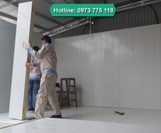 Chuyên Thiết kế Và lắp đặt kho lạnh bảo quản Hải Sản