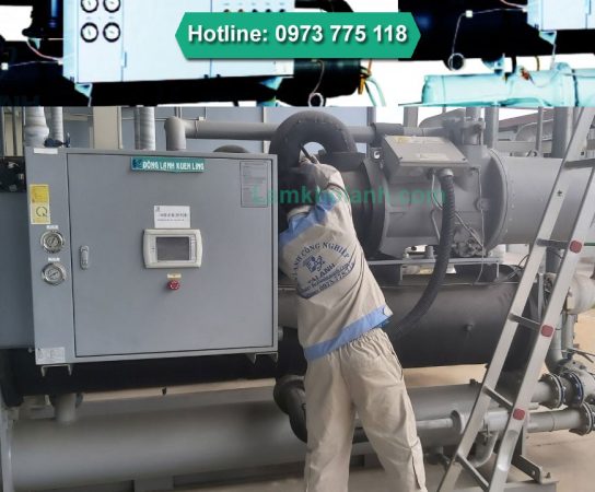 Cung cấp và Lắp đặt Máy làm lạnh nước chát công nghiệp