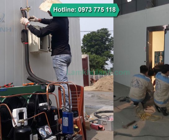 Chuyên Thiết kế và lắp đặt kho lạnh công nghiệp tại Nghệ An