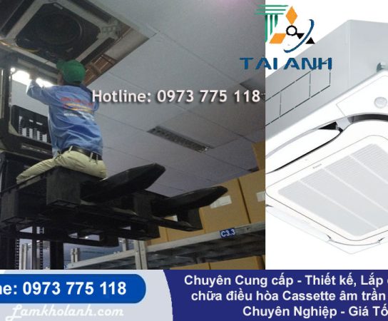 Chuyên Lắp đặt và sửa chữa điều hòa Cassette âm trần