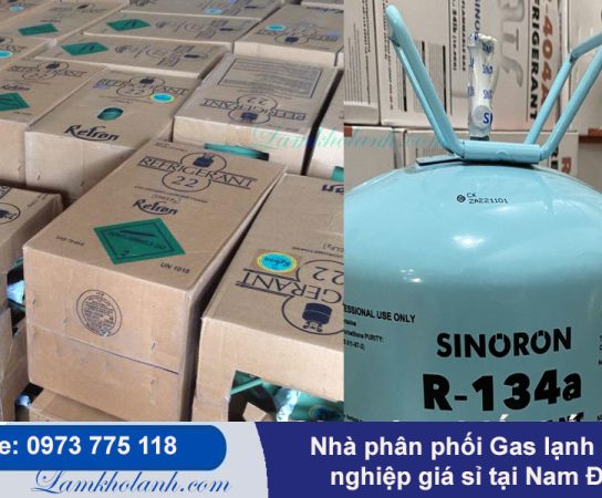 Chuyên phân phối Gas lạnh công nghiệp giá sỉ tại Nam Định