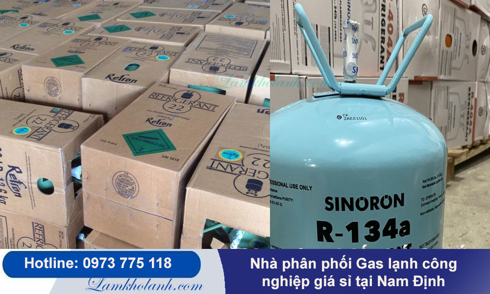 Chuyên phân phối Gas lạnh công nghiệp giá sỉ tại Nam Định