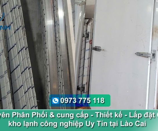 Cửa kho lạnh công nghiệp tại Lào Cai