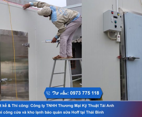 Chuyên Phân phối và lắp đặt cửa kho lạnh tại Thái Bình
