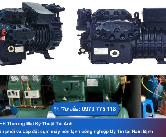 Chuyên Phân phối và Lắp đặt cụm máy nén lạnh tại Nam Định