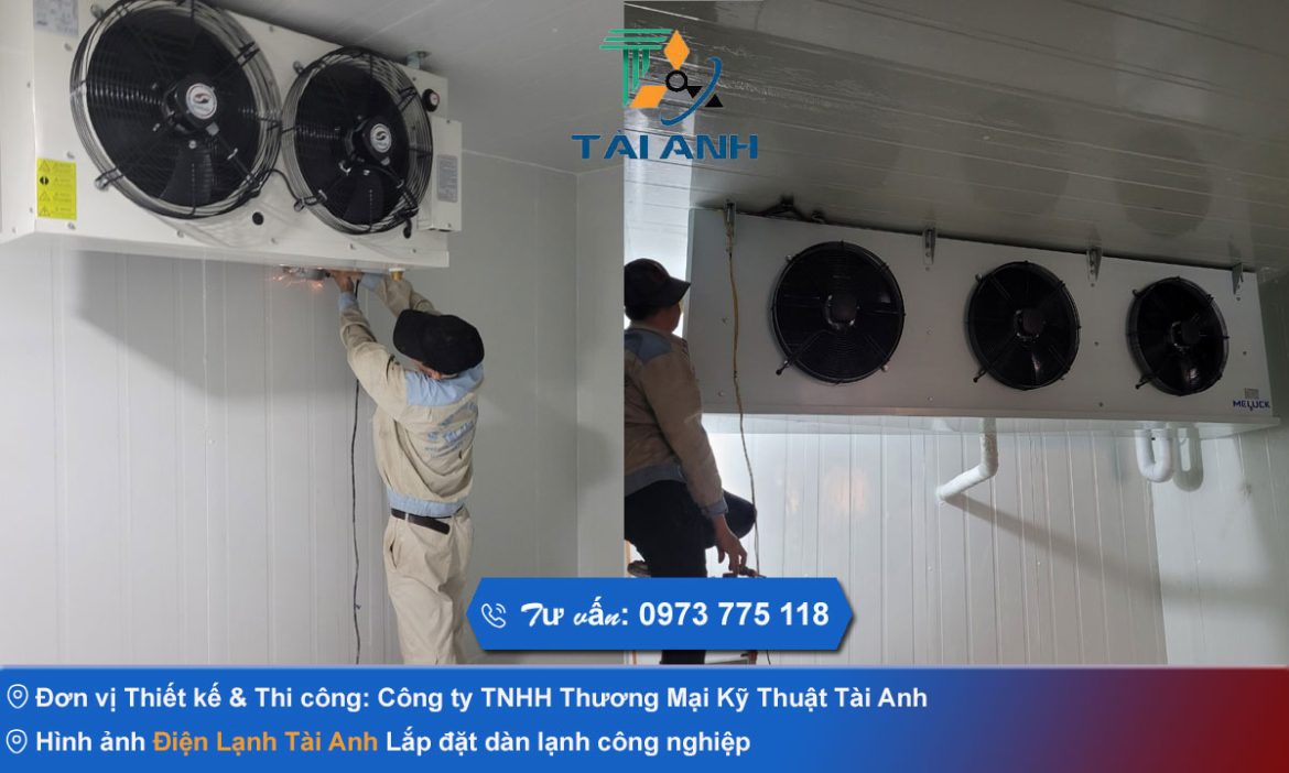 Chuyên Cung cấp và lắp đặt dàn lạnh công nghiệp tại Thái Bình