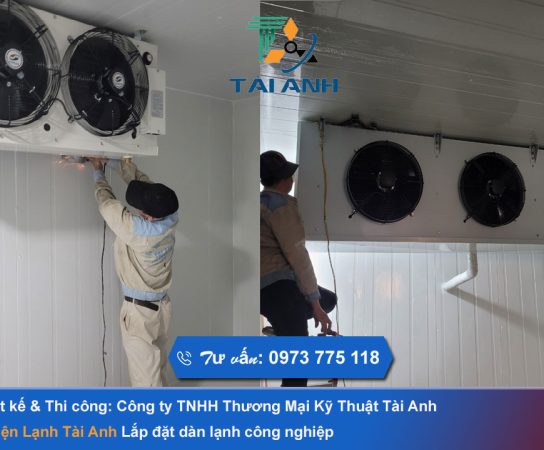 Chuyên Cung cấp và lắp đặt dàn lạnh công nghiệp tại Thái Bình