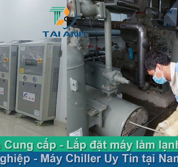 Chuyên Cung cấp Lắp đặt máy làm lạnh nước Chiller tại Nam Định