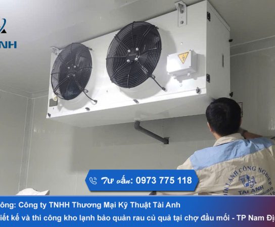 Chuyên lắp đặt kho lạnh bảo quản rau củ quả tại Nam Định
