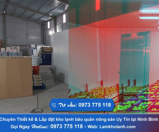 Chuyên Lắp đặt kho lạnh bảo quản nông sản tại Ninh Bình