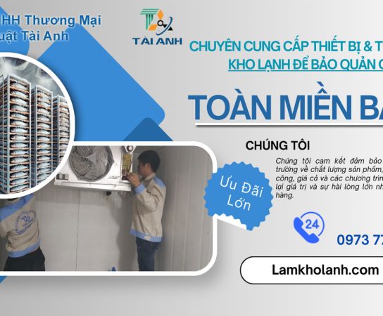 Chuyên cung cấp thiết bị và thi công kho lạnh để bảo quản Cá