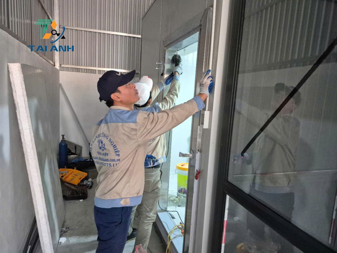 Thi công kho lạnh công nghiệp ứng dụng bảo quản vắc xin