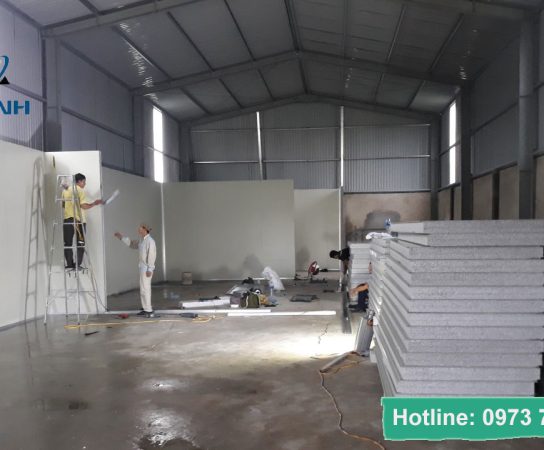 Thi công và lắp đặt kho lạnh bảo quản nông sản tại Điện Biên