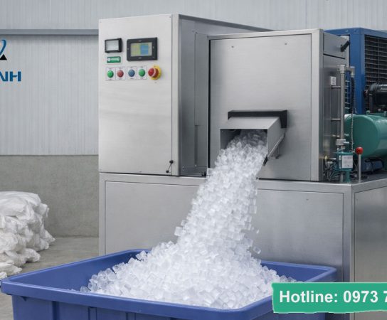 Cung cấp và lắp đặt máy làm đá viên công nghiệp tại Bắc Ninh
