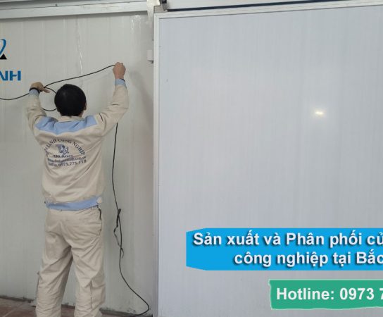 Sản xuất và Phân phối cửa kho lạnh công nghiệp tại Bắc Ninh